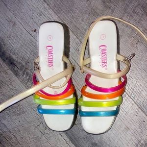 sz 3 Coasters Strappy Sandals